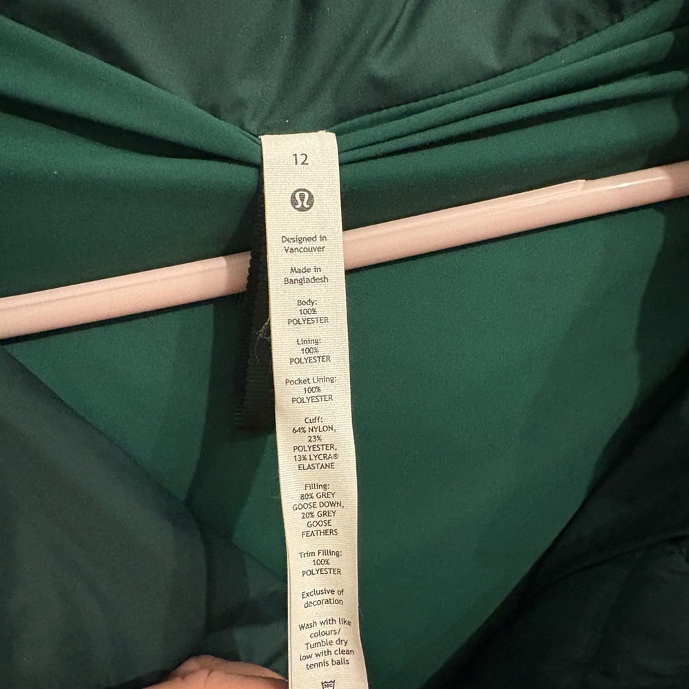Lululemon Wunder Puff Jacket